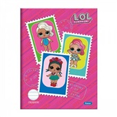 Caderno Caligrafia Capa Dura 190x248mm  Lol Surprise 40 FL 1 UN Foroni