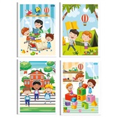 Caderno Brochurão Básico Capa Flexível 200x275mm 80 FL 1 UN Foroni
