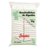 Algodão em Quadradinhos 95g 1 UN Sussex