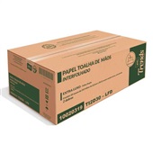 Papel Toalha 2 Dobras Folha Dupla Laminado 22,5x20,5cm PT 5000 FL Ipel