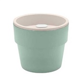 Vaso Autoirrigável M 15 x 15 x 13cm Verde Menta 1 UN Ou