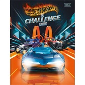 Caderno Brochurão Capa Dura 80 FL Hot Wheels D 1 UN Tilibra
