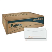 Envelope Comercial Ofício com RPC Branco 75g 114x229mm CX 100 UN Foron