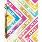 Caderno Argolado Cartonado Colegial Be Nice 160 FL Tilibra