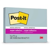 Bloco de Notas Adesivo 76x102mm Azul 90 FL Post-it