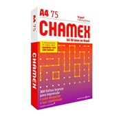 Papel Chamex A4 Sulfite 75g Resma de 500 Folhas