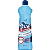 Limpa Vidros Casa & Limpeza com Álcool 500ml 1 UN Casa KM