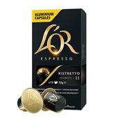 Cápsula de Café Espresso Ristretto 5,2g CX 10 UN L'or