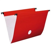 Pasta Suspensa DelloPlus Triplex Plastificada 360x240mm Vermelho 1 UN