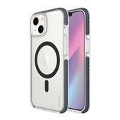 Capa protetora Flexível Anti-Impacto iPhone 13 TPU Transparente/Cinza Escuro 1 UN Geonav