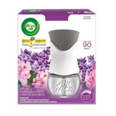 Odorizador de Ambientes Air Wick Elétrico Lavanda e Gerânio Aparelho e Refil 12ml 1 UN Bom Ar