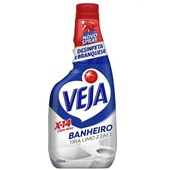 Limpador para Banheiro X-14 Tira Limo 500ml Cloro Ativo Refil 1 UN Veja