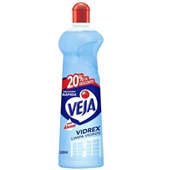 Limpa Vidros Vidrex Tradicional com Álcool Leve 500ml Pague 400ml 1 UN Veja