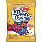 Bala Lua Cheia Frutas 600g 1 PT Dori