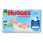 Fralda Descartável Huggies P Tripla Proteção Disney Baby PCT C/32 UN