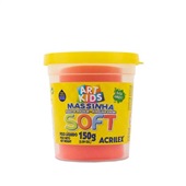 Massa de Modelar Soft Vermelha 150g 1 UN Acrilex