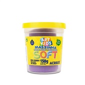 Massa de Modelar Soft Violeta 150g 1 UN Acrilex