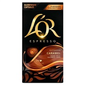 Cápsula de Café Torrado e Moído Sabor Caramelo C/ 10 UN L'or