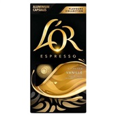 Cápsula de Café Torrado e Moído Sabor Baunilha 52g CX 10 UN L'or