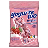Bala Yogurte Sabor Morango 100g 1 PT Dori
