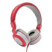 Headphone Fone de Ouvido Moove Cinza e vermelho 60.13451