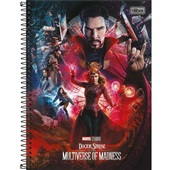 Caderno Universitário Capa Dura 80 FL Dr. Estranho A 1 UN Tilibra