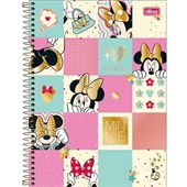 Caderno Espiral Universitário Capa Dura 160 FL Minnie D 1 UN Tilibra