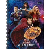 Caderno Espiral Universitário Capa Dura 160 FL Dr. Estranho D 1 UN Til