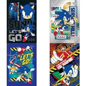 Caderno Brochura 1/4 Capas Sortidas 80 FL Sonic 1 UN Tilibra