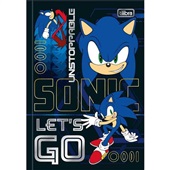 Caderno Brochura 1/4 Capas Sortidas 80 FL Sonic 1 UN Tilibra