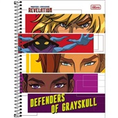 Caderno Universitário Capa Dura 160 FL He-Man Revelation B 1 UN Tilibr