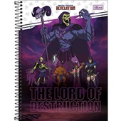 Caderno Universitário Capa Dura 160 FL He-Man Revelation C 1 UN Tilibr