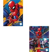 Caderno Quadriculado 1x1 C/ Brochura Spider-Man Capas Sortidas 40 FL 1