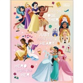 Caderno Tilibra Brochurão Princesas Capa Dura Sortida 80 Folhas 1 UN