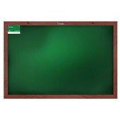 Quadro Escolar Standard Madeira Mogno 60x40cm 1 UN Souza