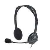 Headset Stereo P2 Cinza H111 1 UN Logitech