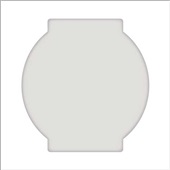 Envelope para CD/DVD com Visor 125x125 75g 1 UN Foroni
