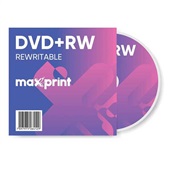 DVD-RW Gravável 4.7GB 120min 1 UN Maxprint
