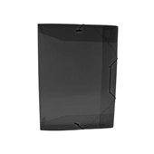 Pasta Plascony Aba Elástico PP Ofício Fume 335x235mm 50mm 1 UN