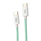 Cabo Type C para Type C Candy 30W 1M CE206 Verde 1 UN OEX