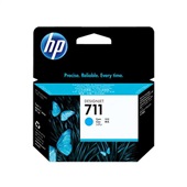 Cartucho de Tinta Ciano 29ml 711 CZ130A CX 1 UN HP