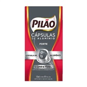 Cápsula de Café Lungo 10 52g CX 10 UN Pilão