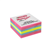 Bloco de Notas Adesivo Memo Notes 51x51mm Cores Suaves e Neon 250 FL A