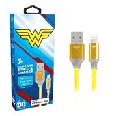 Cabo USB para Lightning MFi - 2.0 - 1,5m DC Mobile - Mulher Maravilha
