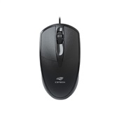 Mouse USB com fio MS-31BK Preto 1 UN C3Tech