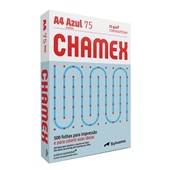 Papel Chamex A4 Sulfite Azul 210X297mm 75g Resma 500 FL