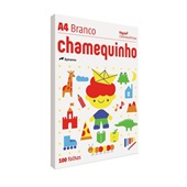 Papel Chamequinho A4 Sulfite Branco 210x297mm 75g PT 100 FL Chamex