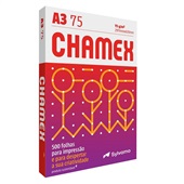 Papel Chamex A3 Multi Sulfite Branco 297mmx420mm 75g Resma 500 FL