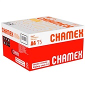 Papel Chamex A4 Sulfite Branco 210x297mm 75g CX 2500 FL Edição Limitad