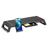 Base Para Monitor BM-100BK Preto 1 UN C3Tech